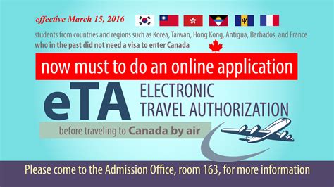 Find out about electronic travel authorization (eTA).